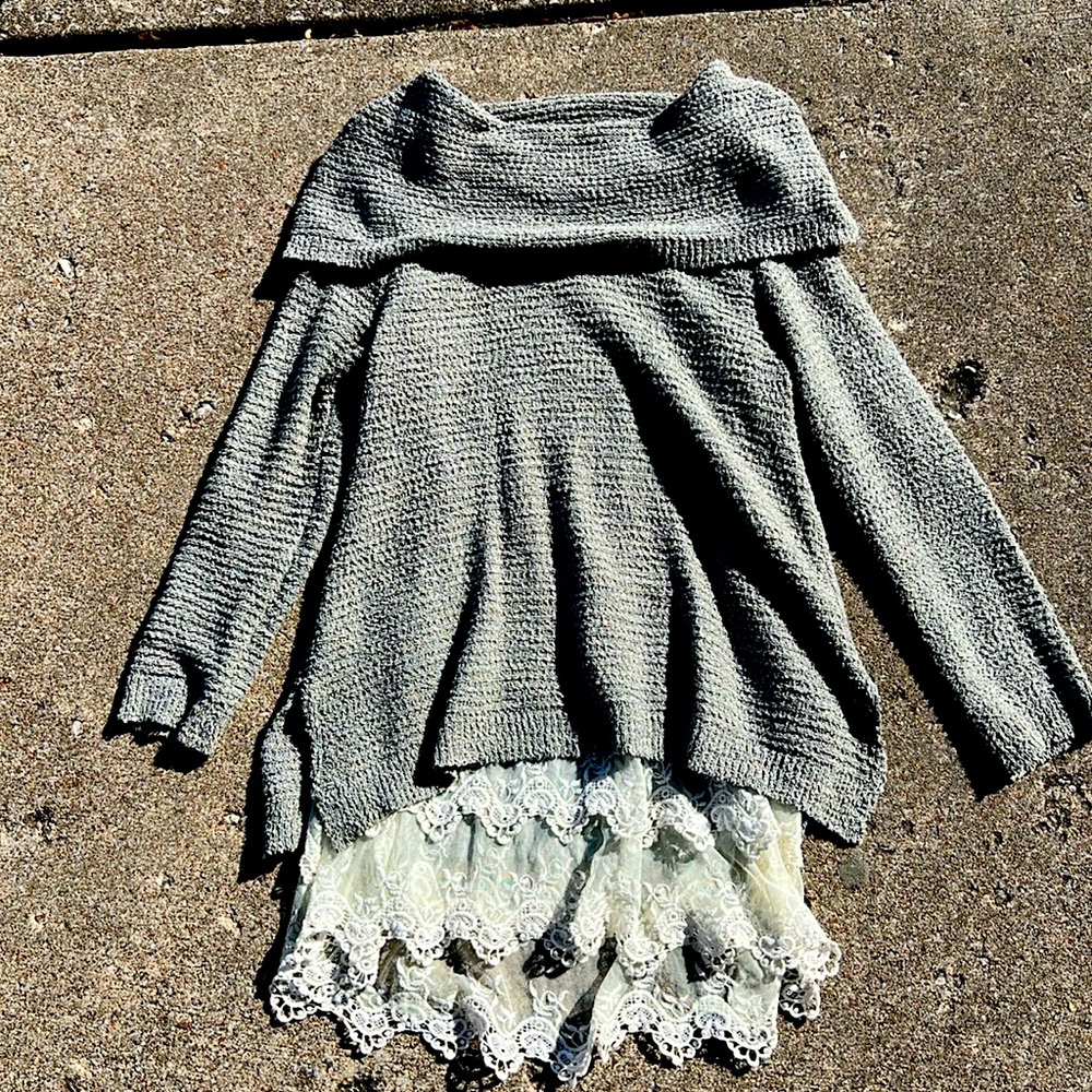 Altar’d State green top, medium